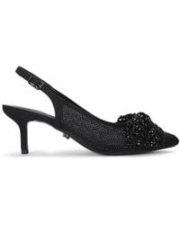 Carvela Kurt Geiger - Chiara Bow Sling Heels - Lyst