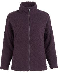 Regatta Women's Cambrie II Longline Padded Jacket - Deep Plum, Size 14, Water-Repellent, Feather-Free Insulation