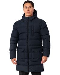 Soulstar - Longline Padded Puffer Jacket - Lyst