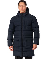 Soulstar - Longline Padded Puffer Jacket - Lyst
