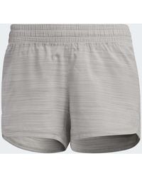 adidas - Pacer 3-stripes Woven Heather Shorts - Lyst