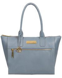 Pure Luxuries - 'Faye' Cloud Leather Tote Bag - Lyst