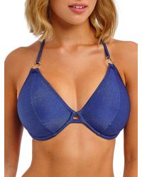 Freya - Arizona Wave Halterneck Bikini Top - Lyst