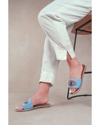 Where's That From - 'Cleanse' Flat Sandals - Lyst