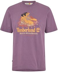 Timberland - Front Boot Graphic Regular Fit T-Shirt - Lyst