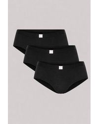 Elle - 3 Pack Super Soft Cotton Heritage Patch Shorts - Lyst
