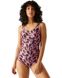 Regatta - Ladies Orla Kiely Jasmine Flower One Piece Swimsuit (Morello) - Lyst