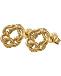 Orphelia - 'Estelle' 925 Sterling Stud Earrings - Lyst