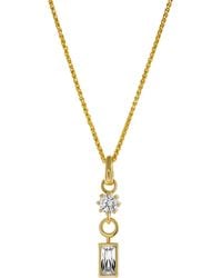 Orphelia - 'Madelyn' 925 Sterling Set: Necklace + Earrings + Ring - Lyst