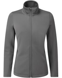 PREMIER - Ladies Dyed Sweat Jacket (Dark) - Lyst