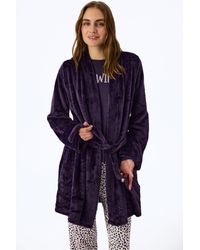 Penti - Midnight Mood Long Sleeve Robe - Lyst