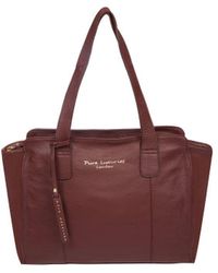 Pure Luxuries - 'Alexandra' Rich Leather Handbag - Lyst