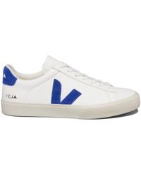Veja - Campo Chromefree Leather Trainers - Lyst