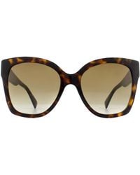 Gucci - Sunglasses Gg0459S 002 Havana Gradient - Lyst