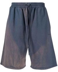 Off-White c/o Virgil Abloh - Diag Tab Vintage Skate Sweatshorts Outerspace - Lyst
