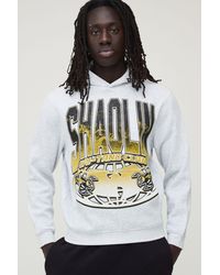 BoohooMAN - Regular Wu-Tang Licensed Print Hoodie - Lyst