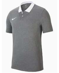 Nike - Printed Logo Collared Neck Short Sleeve Shirt - Lyst