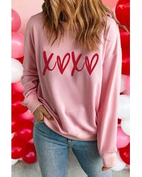 Azura Exchange - Xoxo Grafische Sweatshirt - Lyst