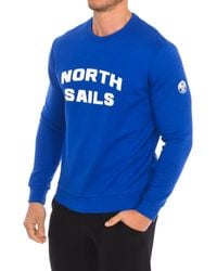 North Sails - Langarm-Pullover Mit Rundhalsausschnitt 9024170 Herren - Lyst