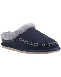 Hush Puppies - Atticus Suede Slippers - Lyst
