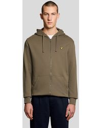 Lyle & Scott - Loopback Cotton Full Zip Hoodie - Lyst