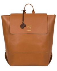 Pure Luxuries - 'Butler' Saddle Vegetable-Tanned Leather Backpack - Lyst