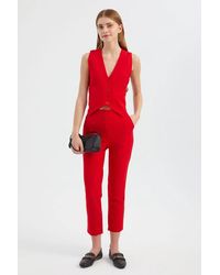 Hiccup - V Neck Buttoned Waistcoat - Lyst
