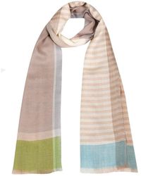 Pure Luxuries - 'Charon' Cashmere & Merino Wool Scarf - Lyst