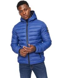 Crosshatch - "Gattering" Jacke Für Herren (Königsblau) - Lyst