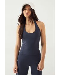 DSGN Studio - Sports Sculpt Seam Detail Padded Halterneck Top - Lyst