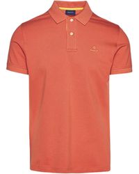 GANT - Polo Shirt Summer Golf Top - Lyst