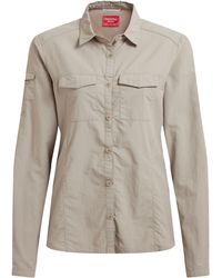 Craghoppers - Ladies Adventure Iii Nosilife Long-Sleeved Shirt (Soft Mushroom) - Lyst