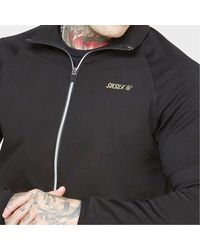 SIKSILK - Hooded Track Slim Fit Jacket - Lyst