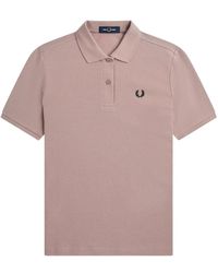 Fred Perry - Logo Dark Polo Shirt - Lyst