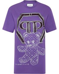 Philipp Plein - T-Shirt Ronde Hals Teddy - Lyst