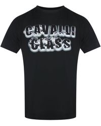 Roberto Cavalli - Smoke Bold Logo T-Shirt Cotton - Lyst