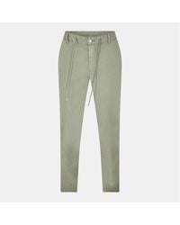 BOSS - Kane Solid Patterned Slim Chinos - Lyst