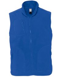 Sol's - Norway Anti-Pill Fleece Bodywarmer Gilet (Royal) - Lyst