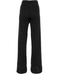 MM6 by Maison Margiela - Stretch Blend Pant - Lyst
