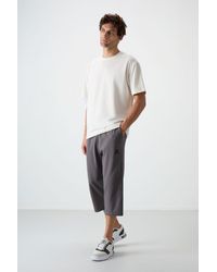 TOMMY LIFE - Mid-Waist Wide-Leg Capri Shorts - Lyst