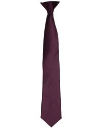 PREMIER - Adult Satin Tie (Aubergine) - Lyst