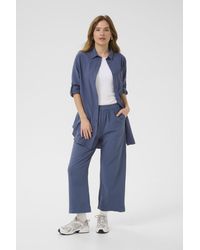 Kaffe - Overhemd Met Lang Mouwen Loose Fit Vintage - Lyst