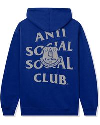 ANTI SOCIAL SOCIAL CLUB - Anti Social Club Assc X Everton Fc Blues Hoodie - Lyst