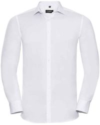 Russell - Collection Ultimate Stretch Long-Sleeved Formal Shirt - Lyst