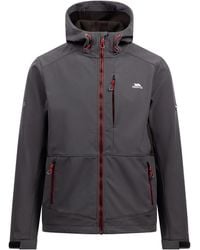 Trespass - Dante Soft Shell Jacket (Dark) - Lyst