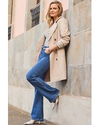 Sosandar - Mid Kick Flare Jeans Denim - Lyst