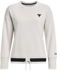 Under Armour - X Project Rock Charged Sweater - Lyst