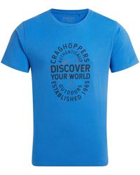 Craghoppers - Lucent Ii Slogan Short-Sleeved T-Shirt (Sky Azure) - Lyst