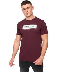 Crosshatch - Jamstate T-Shirt (Rum Raisin) - Lyst