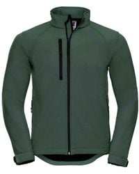 Russell - Plain Soft Shell Jacket (Bottle) - Lyst
